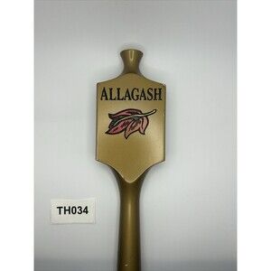 ALLAGASH BEER TAP HANDLE ALLAGASH BREWING, A MAINE BREWERY 2 Sided